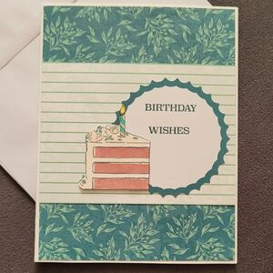 Floral Birthday Wishes Card